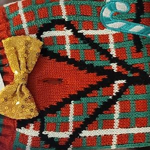 Santa Tux Sweater Dog/Cat